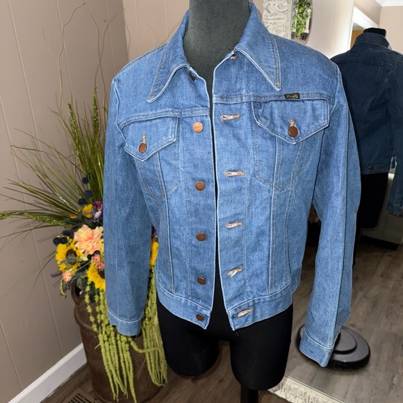 1980’s Vintage Wrangler Blue Jean Jacket - Picture 12 of 14